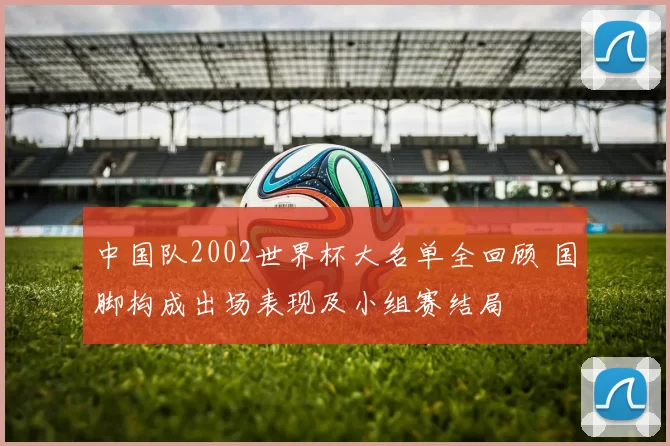 中国队2002世界杯大名单全回顾 国脚构成出场表现及小组赛结局